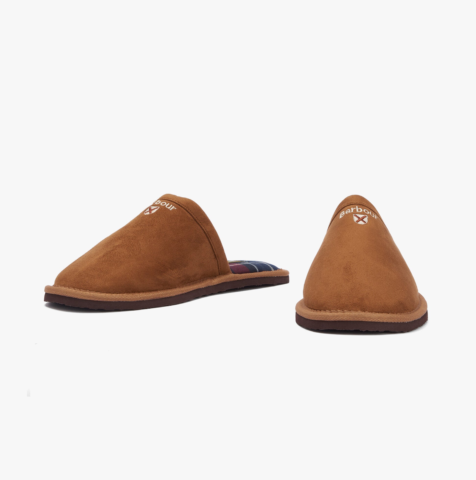 Barbour EVERITT Mens Mule Slippers Camel