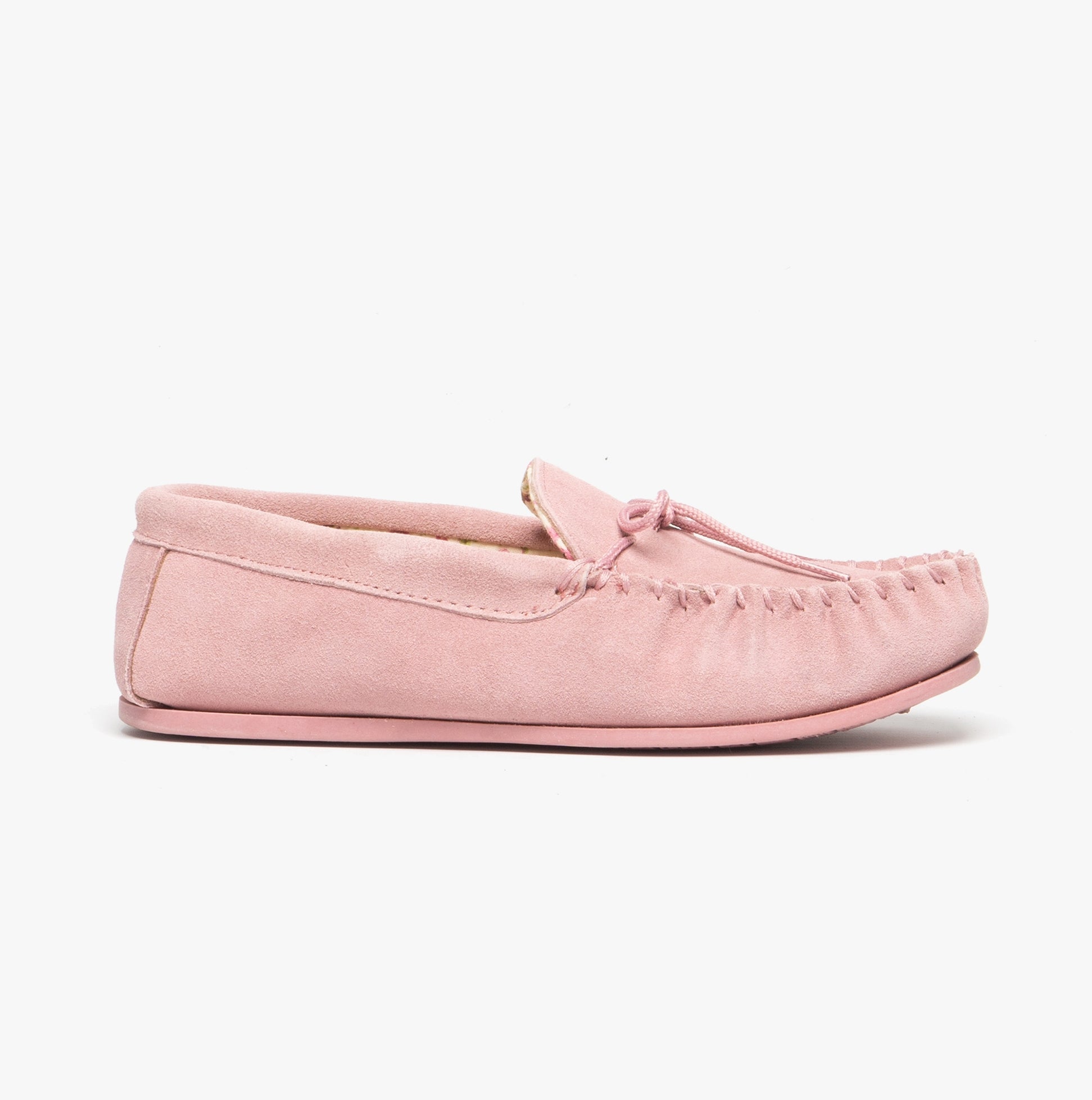 Moccasin Slippers Barbour Slippers Kids Pink Mokkers LILY