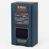 Totes Toasties TERRY SOCK WITH ARCH SUPPORT (TWIN PACK) Mens Crew Socks Grey / Navy Mix