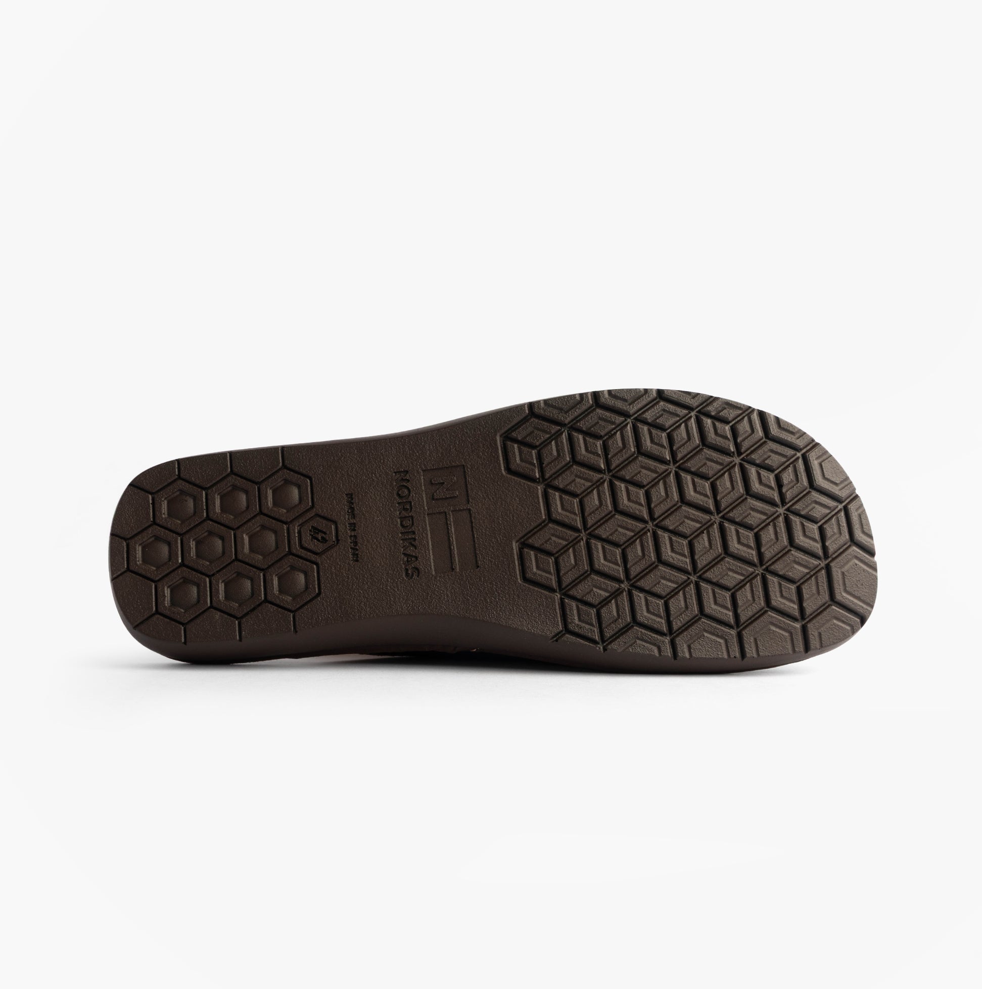 Nordikas 131 Mens Leather Mule Slippers Navy