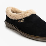 Nordikas 1754 Womens Full Fur Cuff Slippers Marine Blue