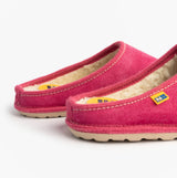 Nordikas 2083 Womens Fur Lined Mule Slippers Pink