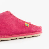 Nordikas 2083 Womens Fur Lined Mule Slippers Pink
