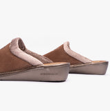 Nordikas 238 Womens Suede Mule Slippers Piedra