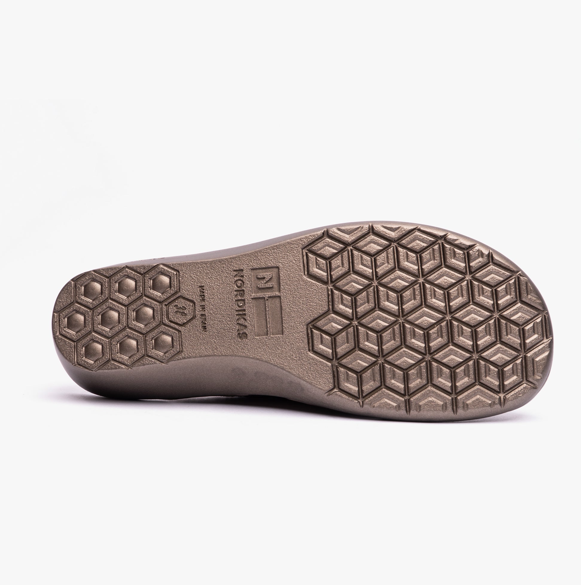 Nordikas 238 Womens Suede Mule Slippers Piedra