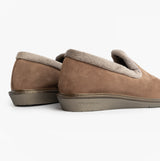Nordikas 305 Womens Suede Full Slippers Piedra