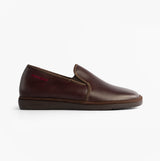 Nordikas 663 Mens Leather Full Slippers Bordo
