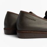 Nordikas 663 Mens Leather Full Slippers Mocha