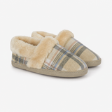 Jo & Joe HERITAGE Womens Moccasin Slippers Oatmeal