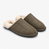 HOS Sheepskin EDWIN Mens Mules Olive