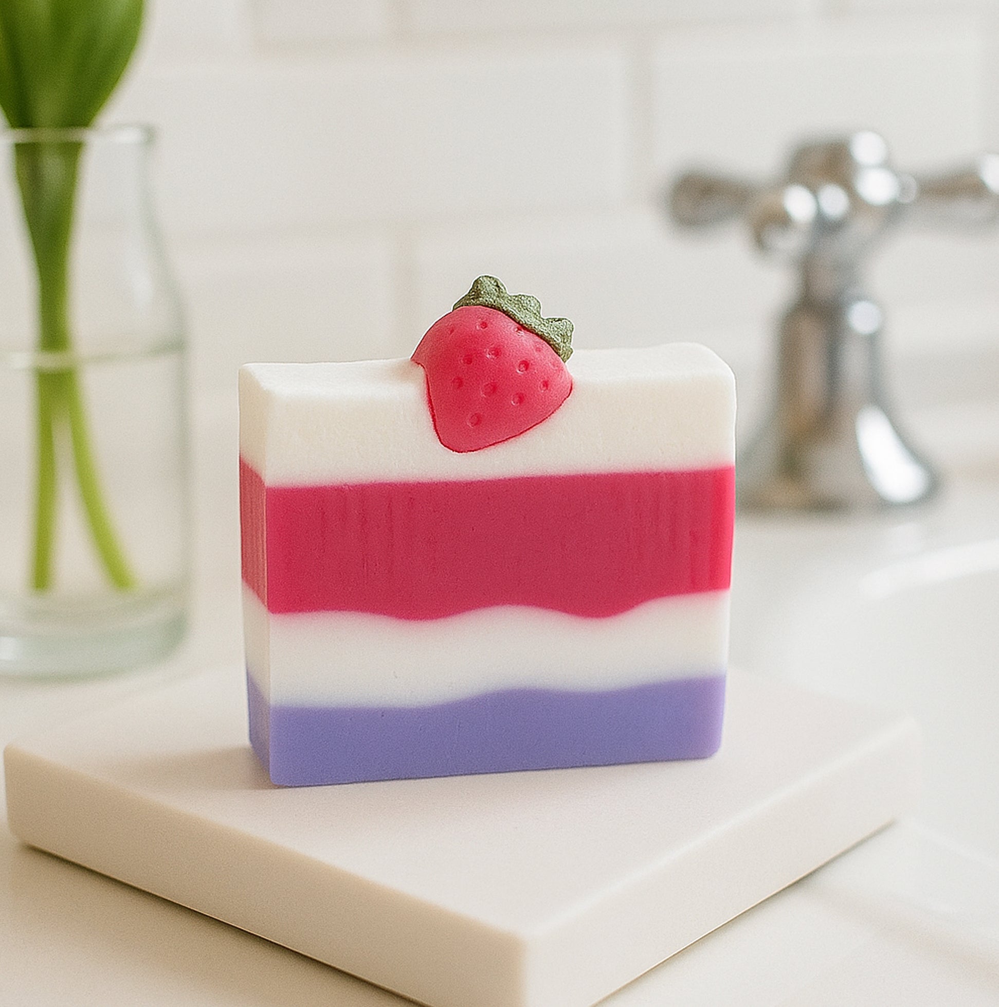 Berry Smooth Soap Slice