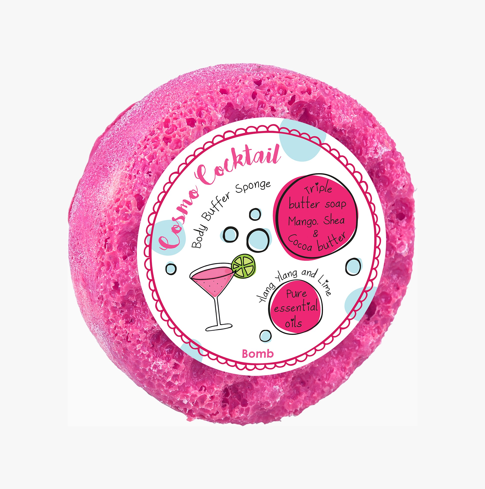 Bomb Cosmetics Cosmo Cocktail Bath Sponges & Loofahs n/a
