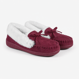 Jo & Joe KINLOCH Womens Moccasins Plum