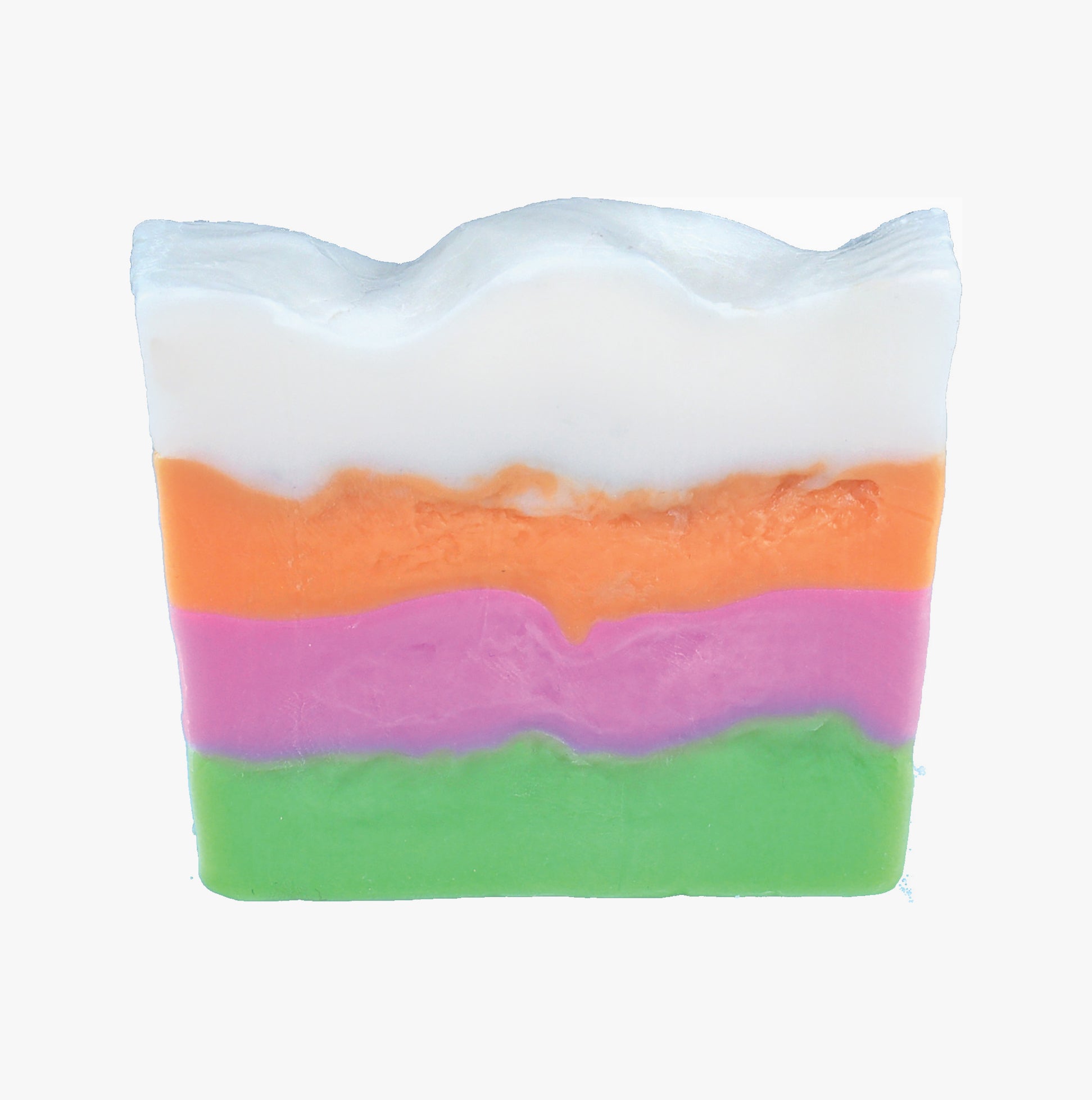 Peach & Golden Raspberry Martini Soap Slice