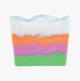 Peach & Golden Raspberry Martini Soap Slice