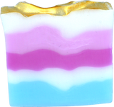 Rainbow Mountain Soap Slice