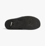 Bottom view of Padders STAN Mens (G Fit) Slippers Navy, showcasing the sole design and TPR material.