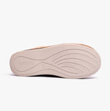 Padders REPOSE Womens (2E Fit) Full Slippers Camel