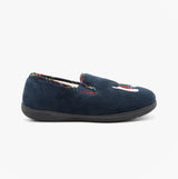 Padders DANDIE Womens (2E/3E Fit) Full Slippers Navy