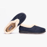 Padders CARMEN Womens (2E Fit) Full Slippers Navy