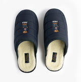 Polo Ralph Lauren READ BEAR Mens Mule Slippers Navy