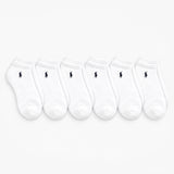 Polo Ralph Lauren Trainer Socks Mens Athletic Socks White