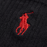 Polo Ralph Lauren EMBROIDBIGPP Mens Crew Socks Black