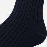 Polo Ralph Lauren EGYPT RIB Mens Crew Socks Navy