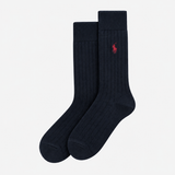 Polo Ralph Lauren EGYPT RIB Mens Crew Socks Navy