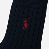 Polo Ralph Lauren EGYPT RIB Mens Crew Socks Navy