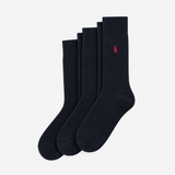 Polo Ralph Lauren EGYPT RIB Mens Crew Socks Navy