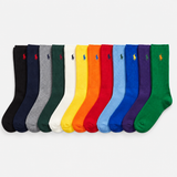 Polo Ralph Lauren CLASSIC CREW Mens Socks Multi 12 Pack