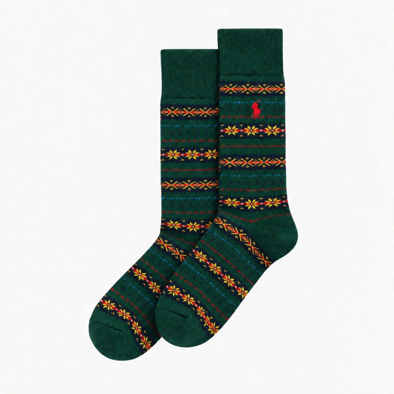 Polo Ralph Lauren Socks Mens Crew Socks Black Multi