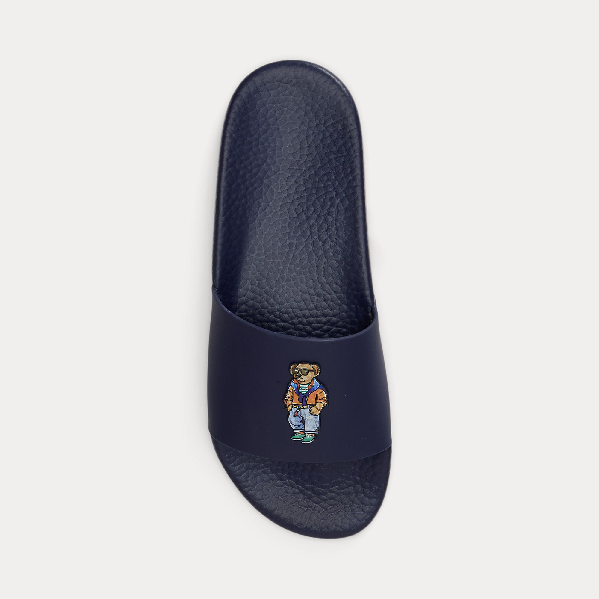 Polo Ralph Lauren POLO SLIDE Mens Sliders Spring Navy Beach Shop Bear