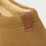 Polo Ralph Lauren READE CLOG Mens Mules Brown Suede with Tonal