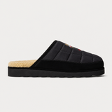 Polo Ralph Lauren READE SCF BR Mens Mules Black Nylon with Holiday Bear