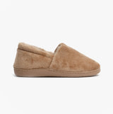 RITA Womens Full Slippers Chocolate