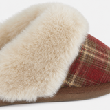 Jo & Joe ALNESS Womens Mules Brown/Red