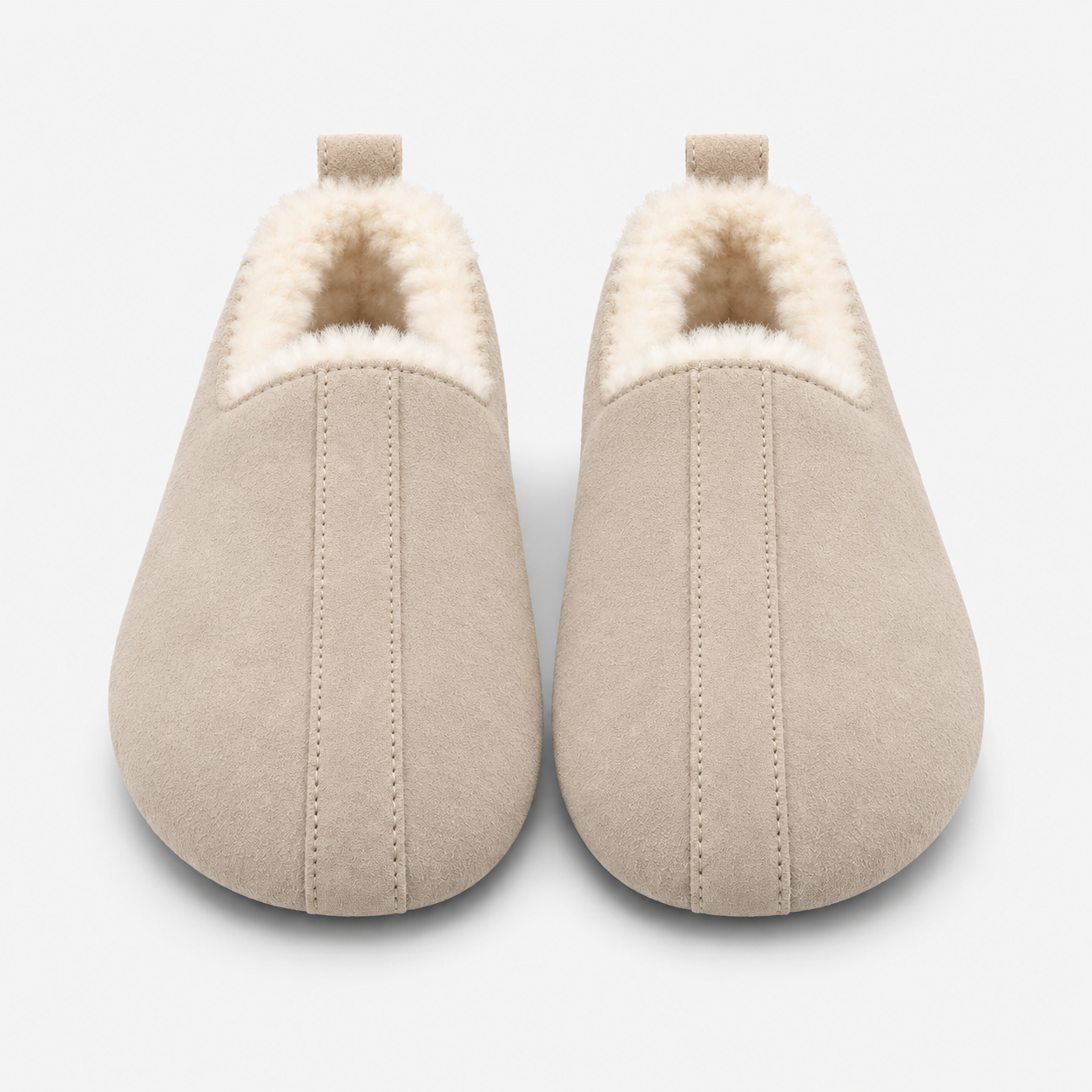 HOS Sheepskin PIXIE Womens Full Slippers Stone