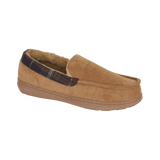 Jo & Joe ST ANDREWS Mens Moccasin Slippers Cognac