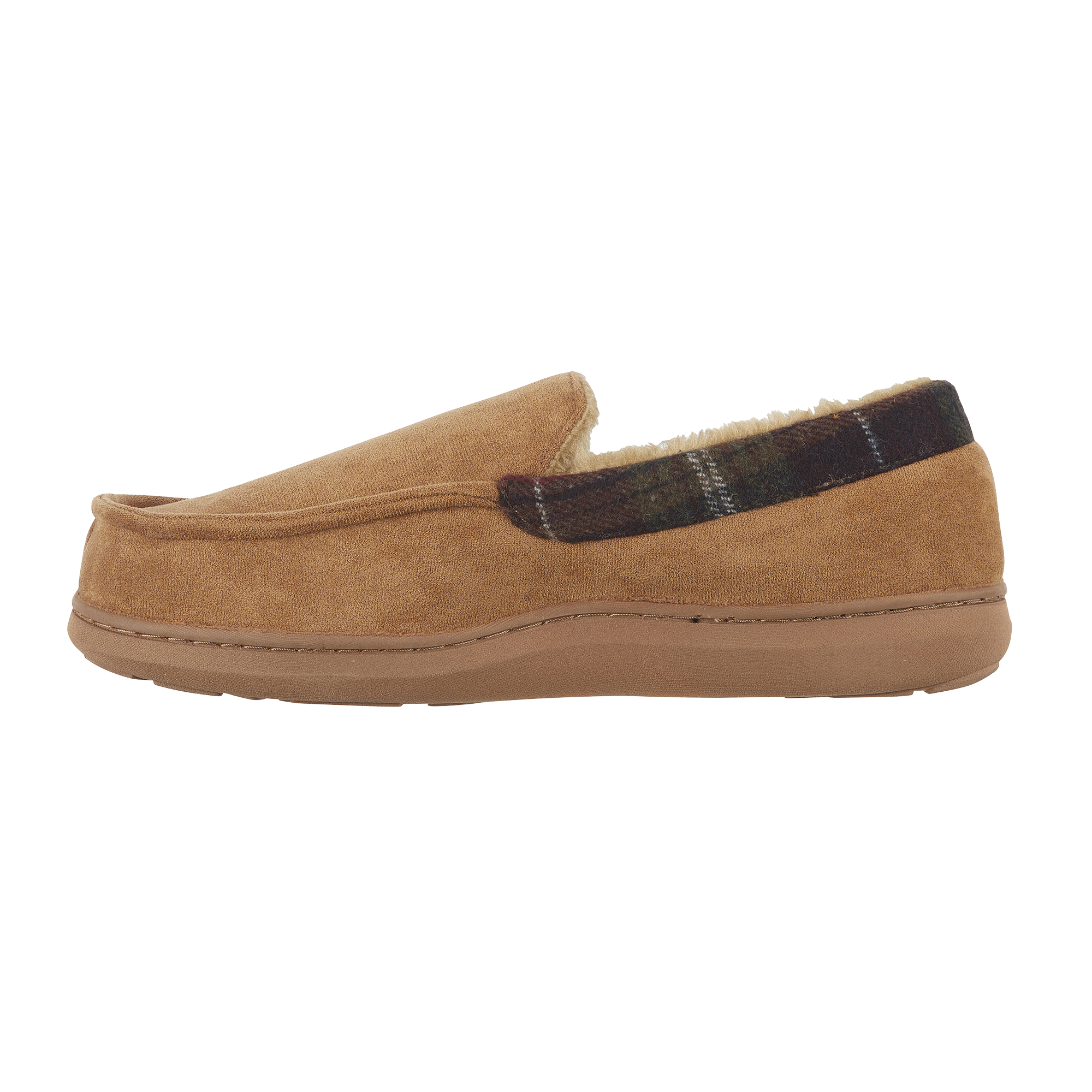 Jo & Joe ST ANDREWS Mens Moccasin Slippers Cognac