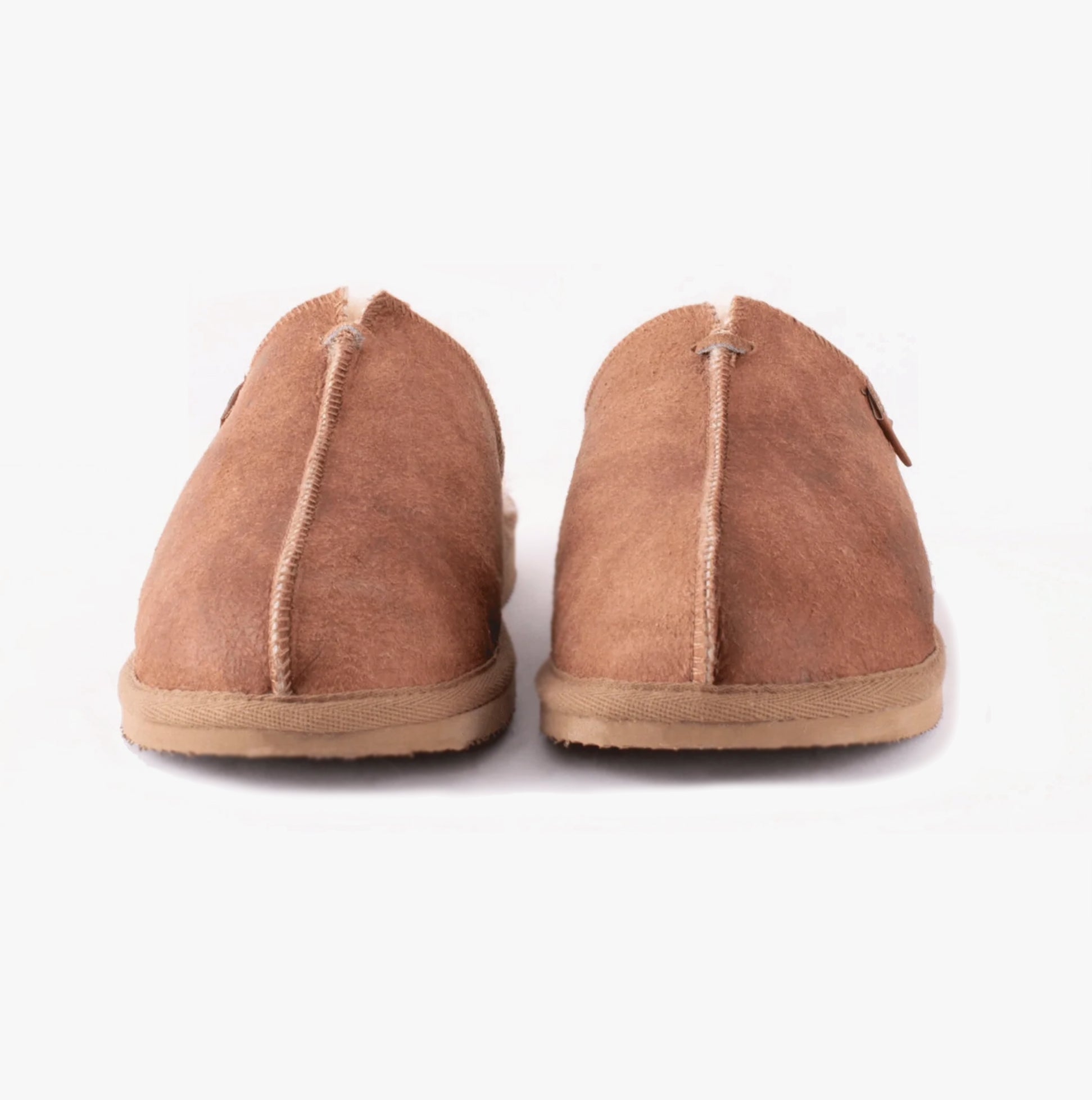 Shepherd HUGO Mens Sheepskin Mules Brown
