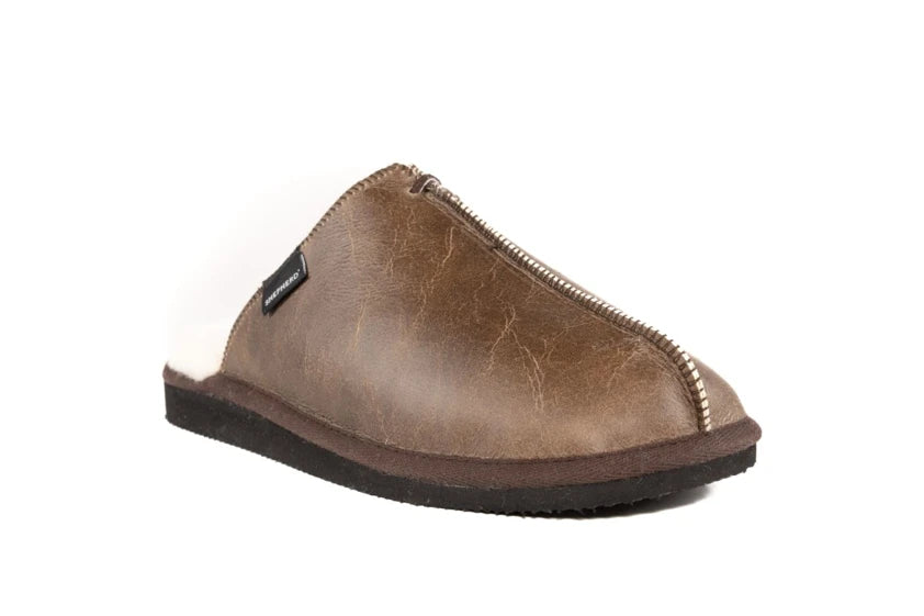 HUGO Mens Mules Oiled Antique