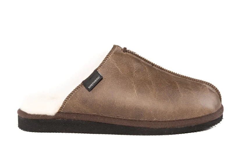 HUGO Mens Mules Oiled Antique
