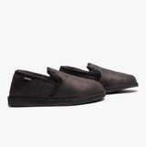 Shepherd BOSSE Mens Full Slippers Matt Black