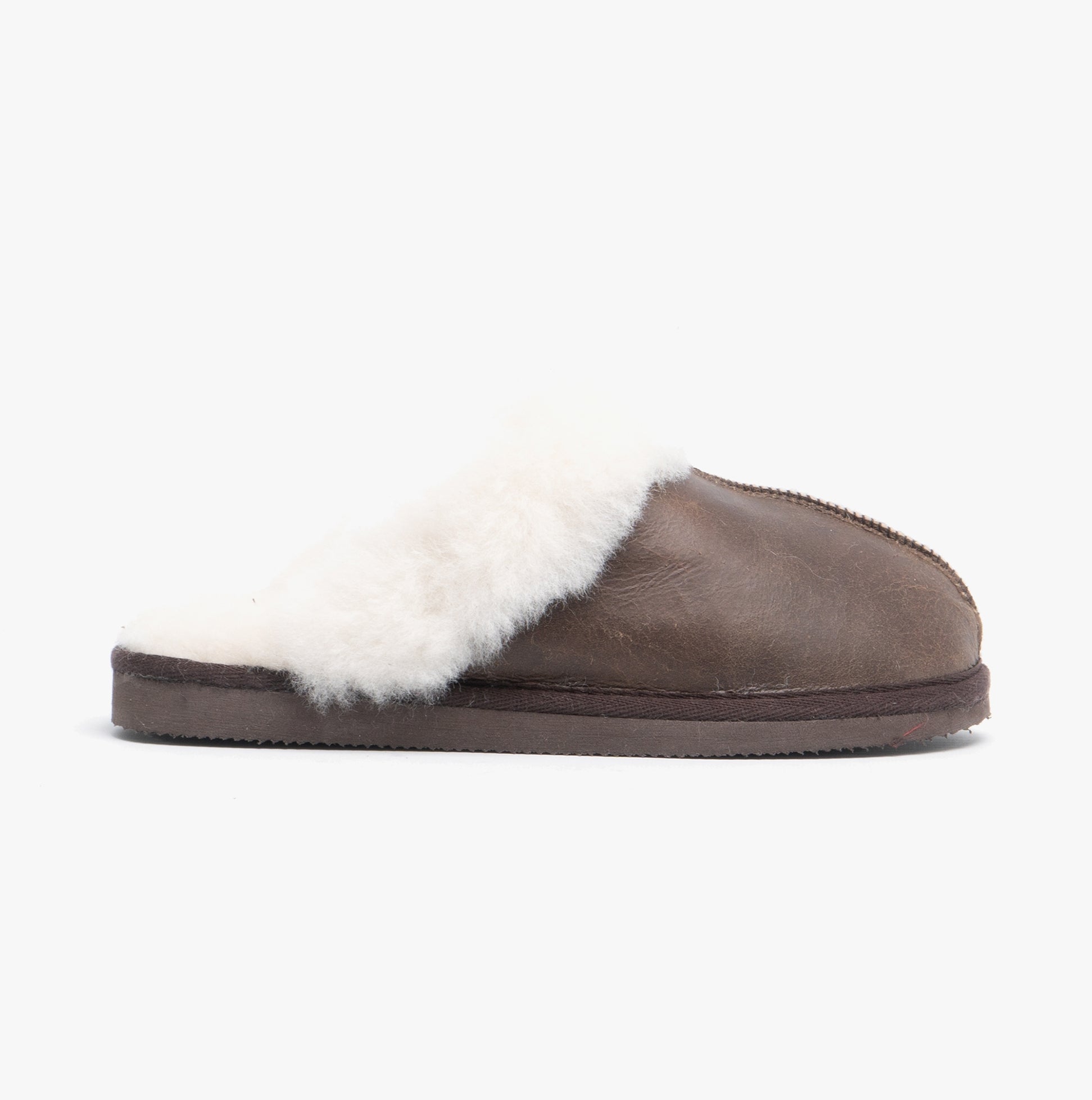 Shepherd JESSICA Womens Sheepskin Mules Oiled Antique House Of