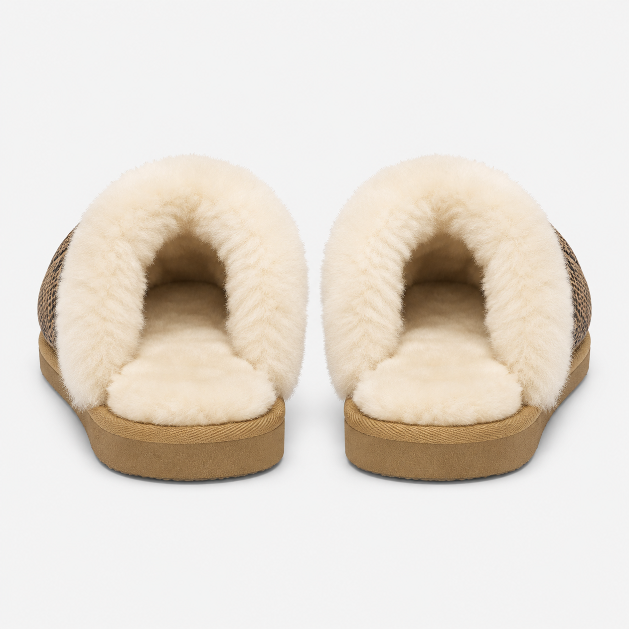 Shepherd JESSICA Womens Mules Viper Chestnut