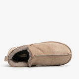 Shepherd ANTON Mens Sheepskin Slipper Boots Stone