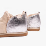 Shepherd ANNIE Womens Sheepskin Slipper Boots Honey Silver
