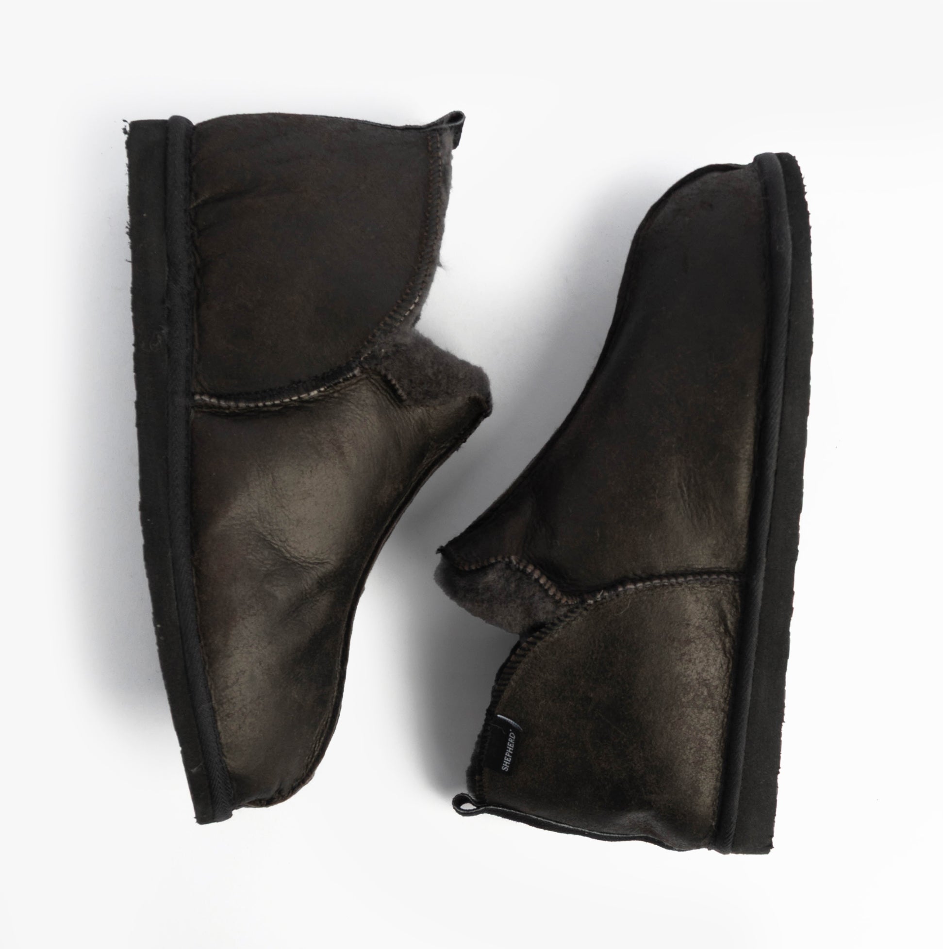 Shepherd ANNIE Womens Slippers Matt Black